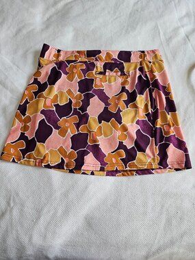 Pebble Beach floral skort